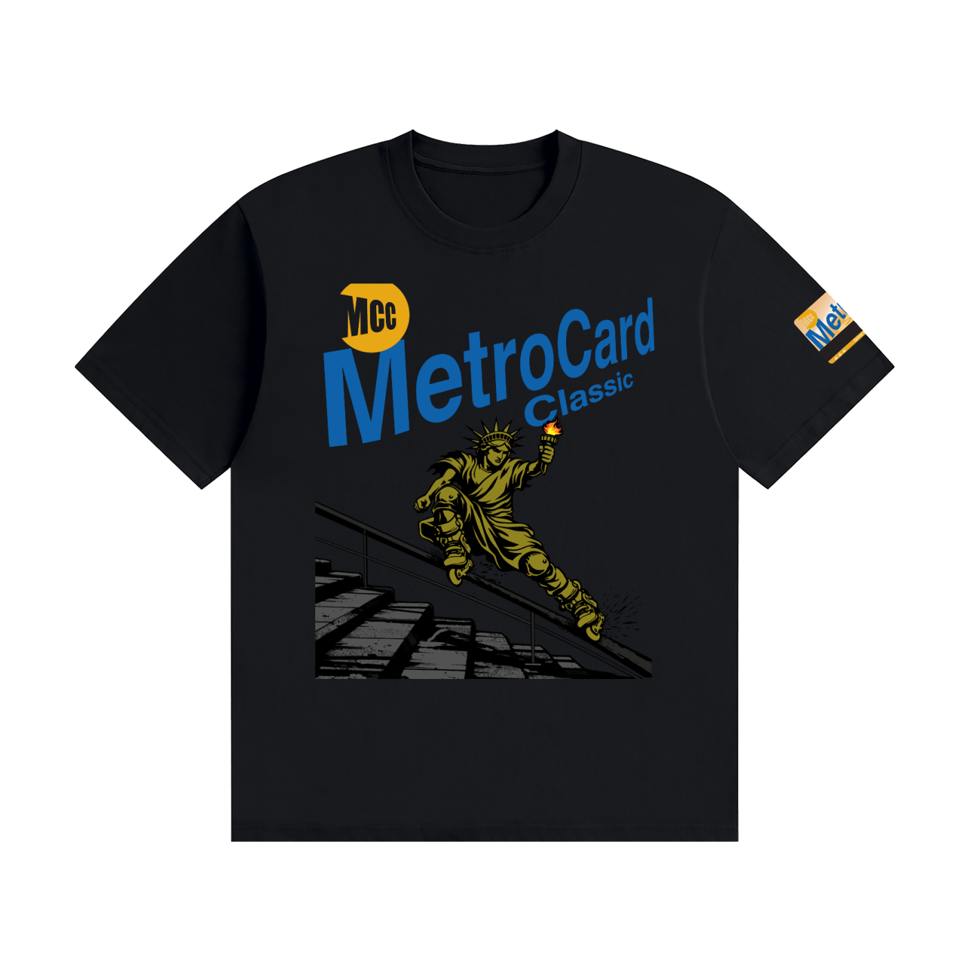 Metrocard Classic Statue T w/ Card sleeve