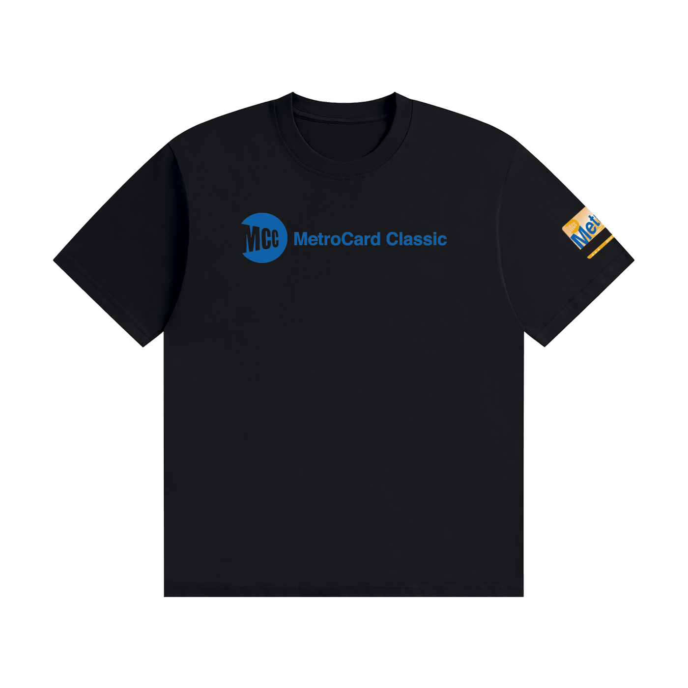 Metrocard Classic MTA T (blue logo w/ card sleeve)