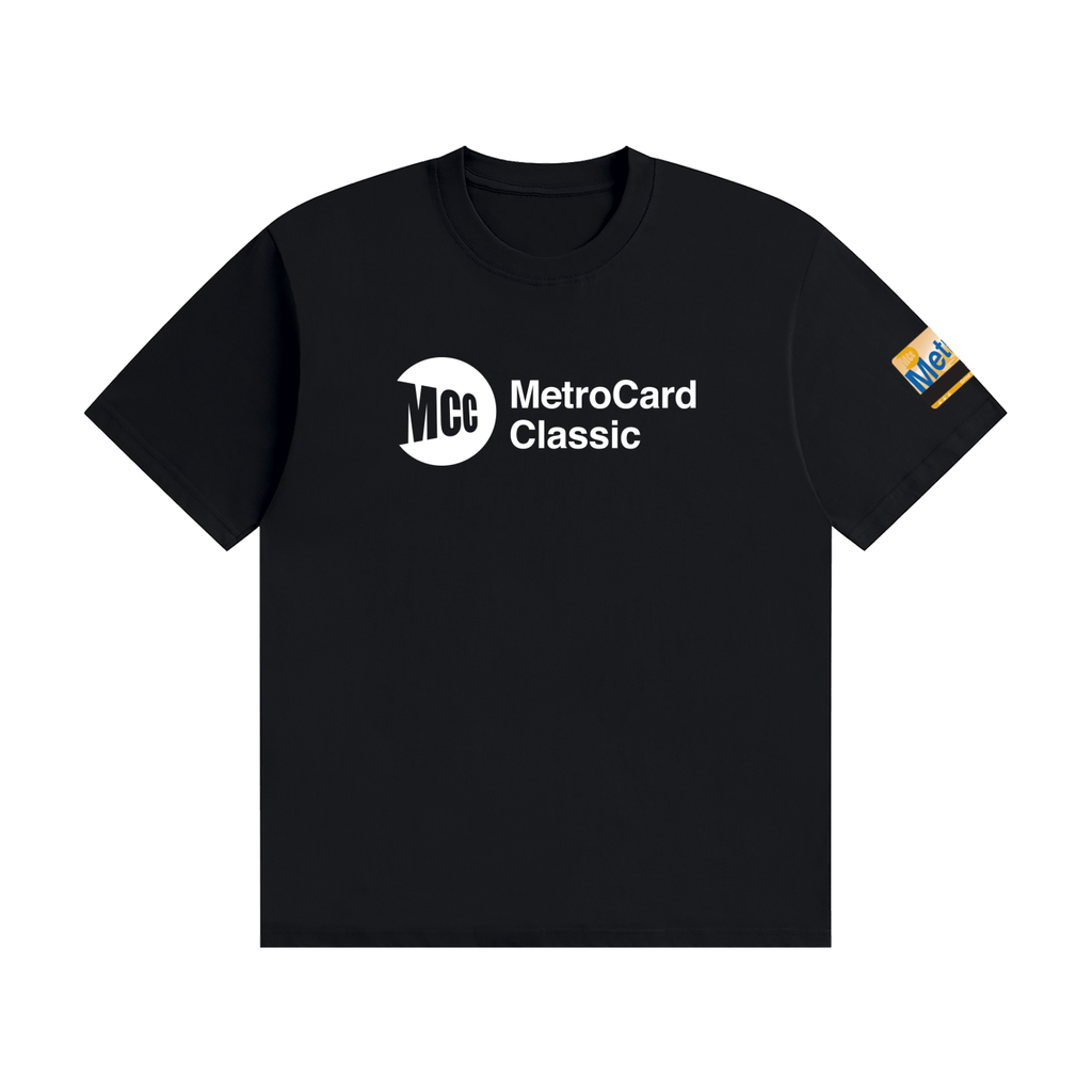 Metrocard Classic MTA T white logo w/ Card sleeve
