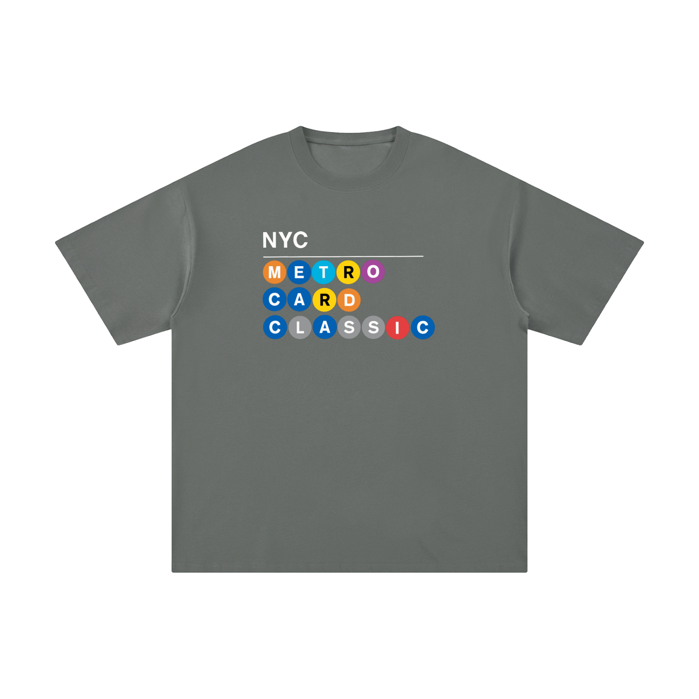 Metrocard Classic Subway T Grey